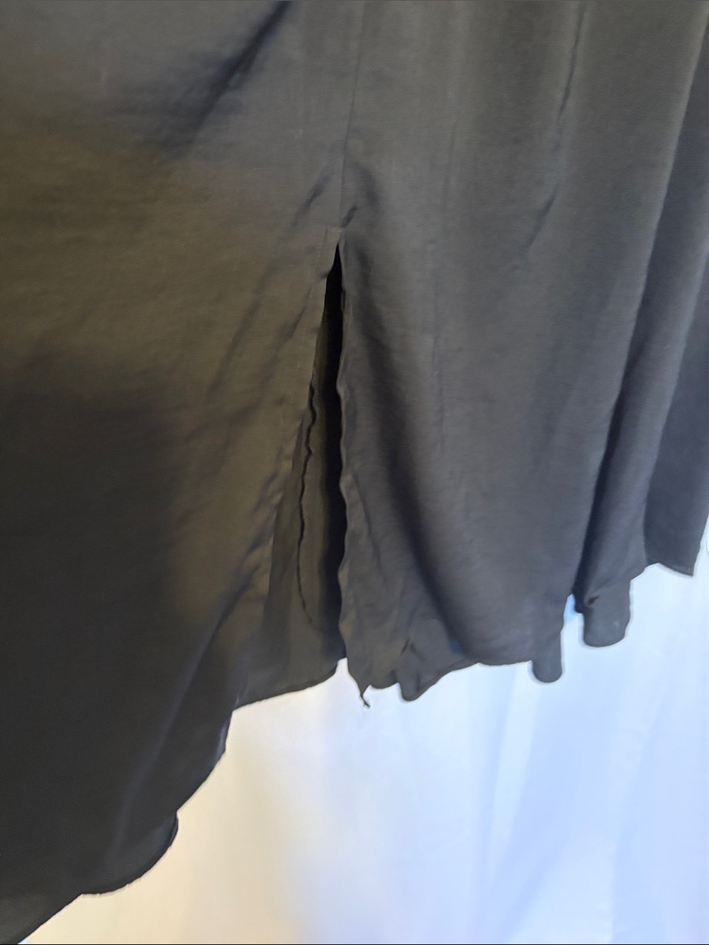Banana Republic Black Trapeze Midi Dress - Picture 3 of 5